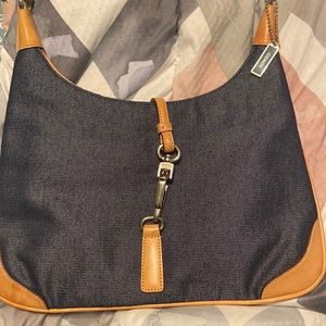 Denim Coach Handbag